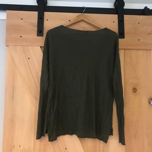 Olive sweater